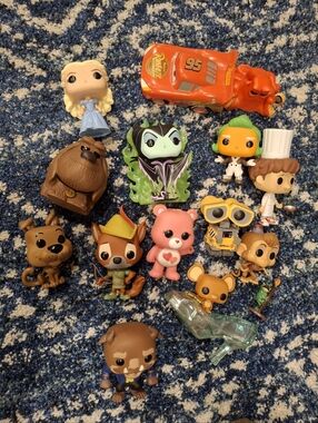 Mixed Funko Pop Vinyl Lot - Disney/Animated